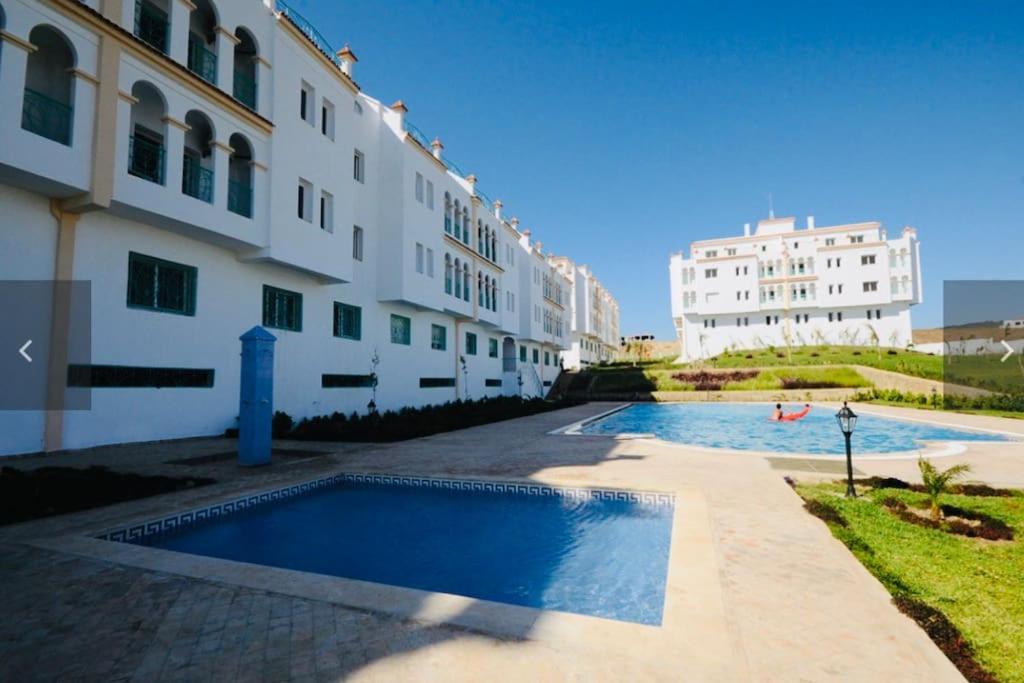 Apartamento Vacacional Achakar Playa&Piscina! 丹吉尔 外观 照片